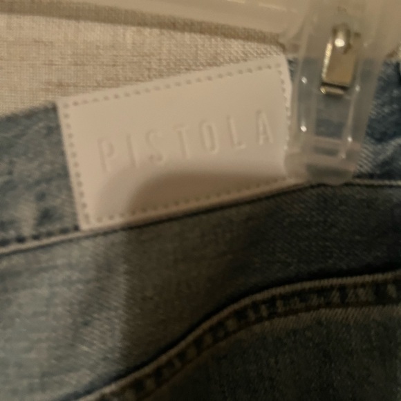 Pistola Presley High Rise Relaxed Roller Jeans Size 30 - Picture 4 of 8